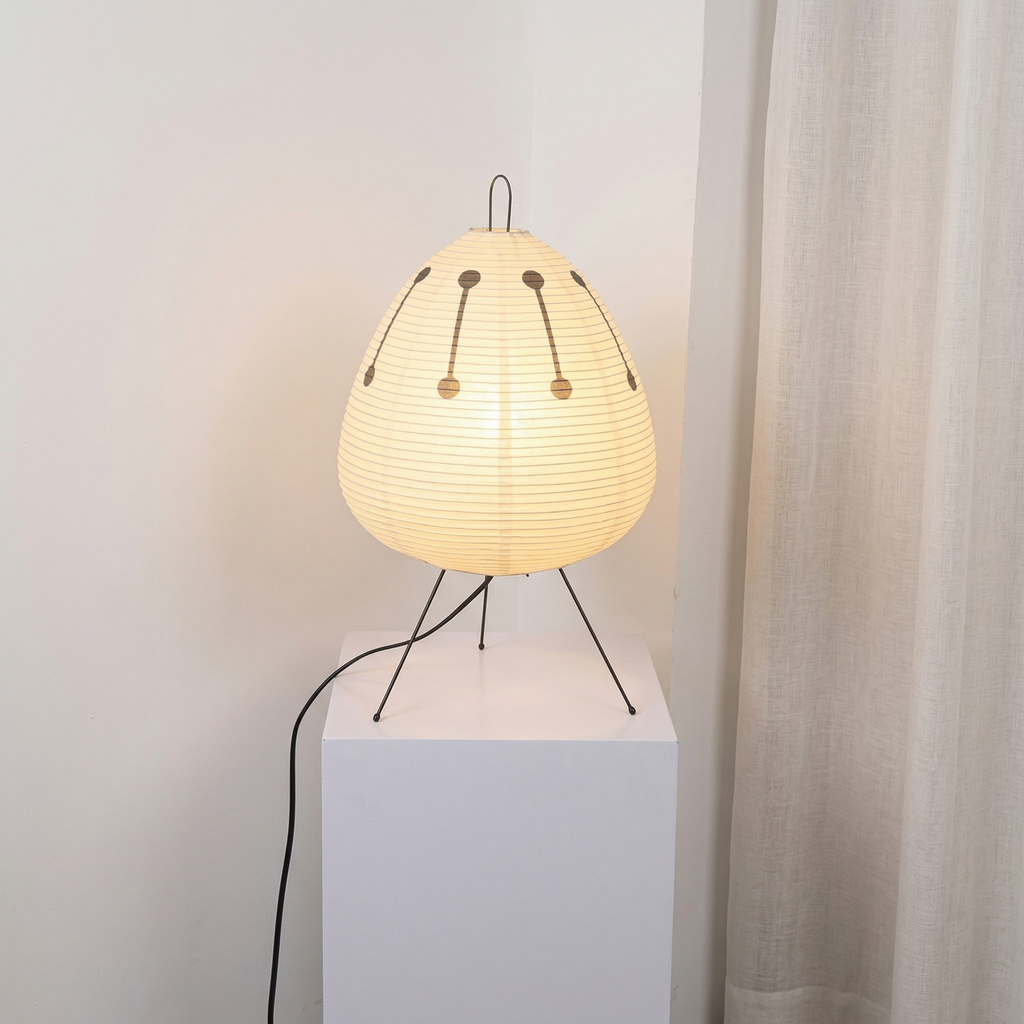 Nordic Japanese Rice Paper Table Lamp